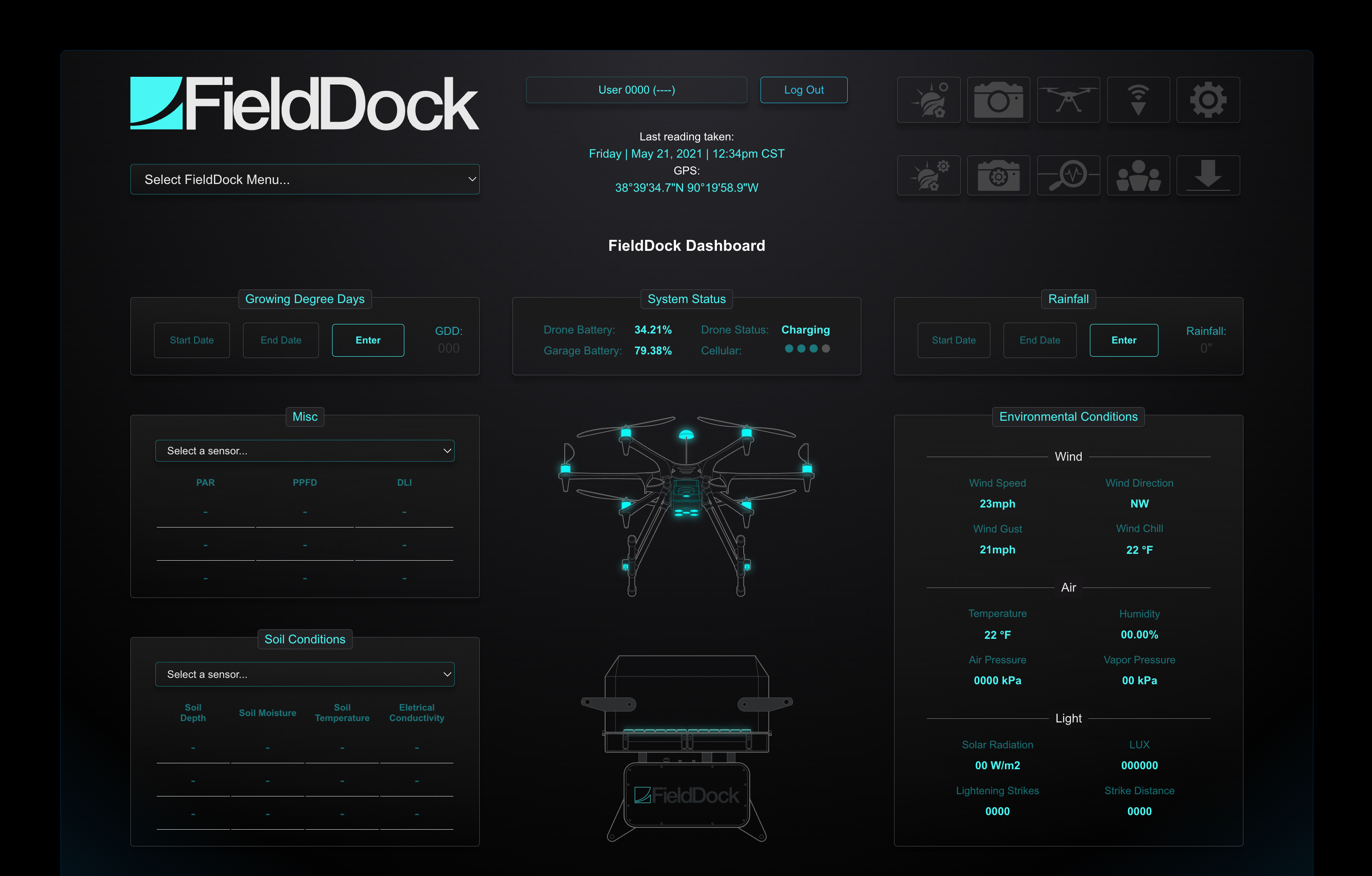 FieldDock GUI 1