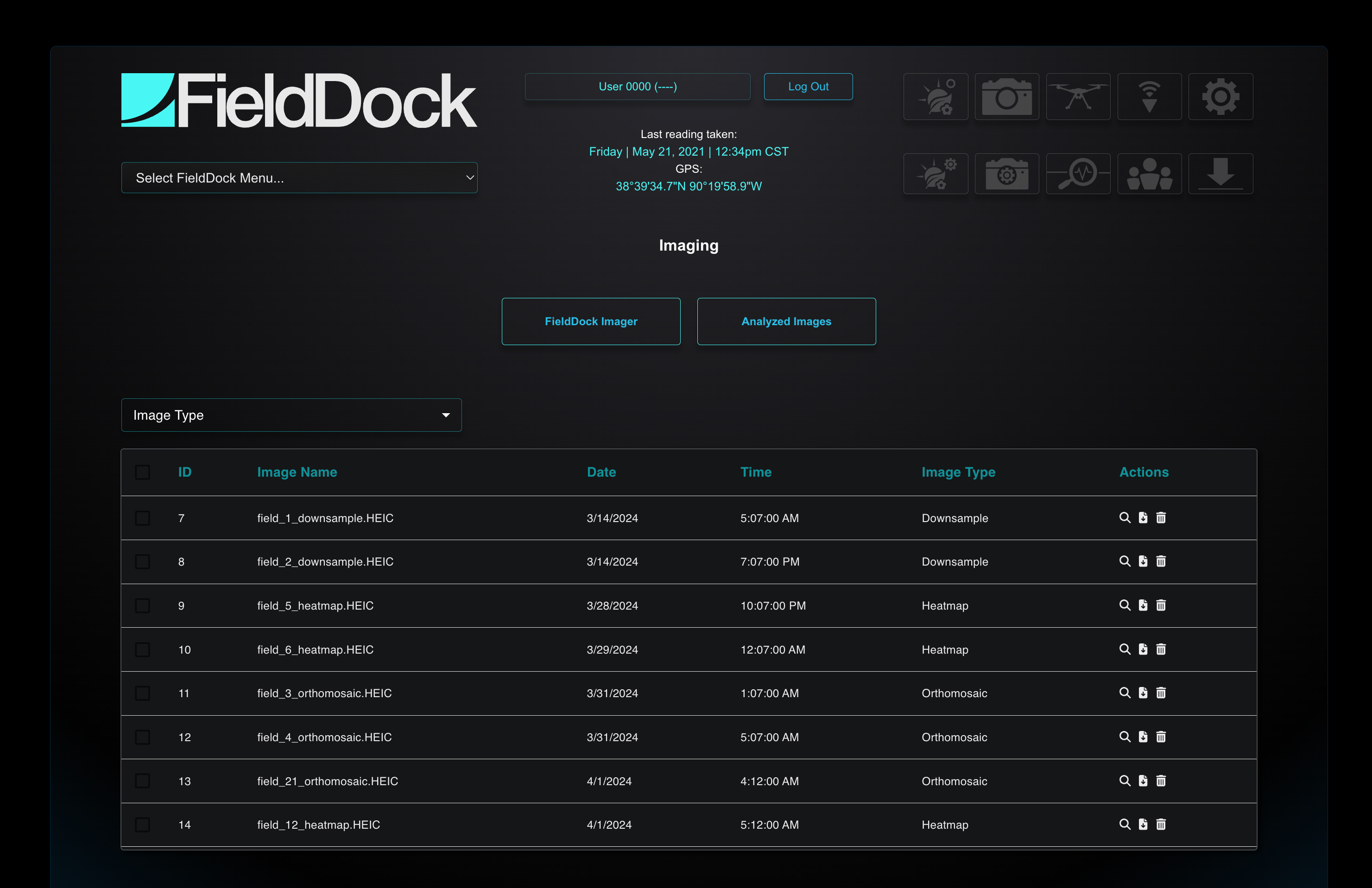 FieldDock GUI 4